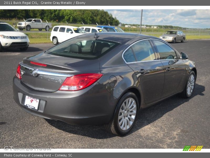 Granite Gray Metallic / Ebony 2011 Buick Regal CXL