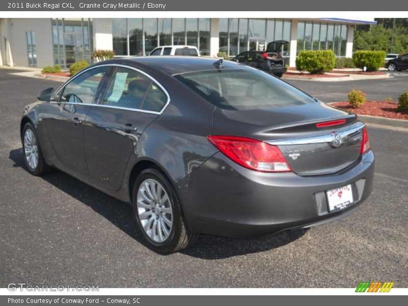 Granite Gray Metallic / Ebony 2011 Buick Regal CXL