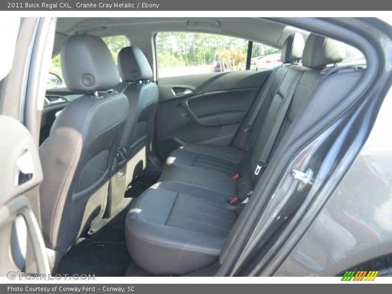 Granite Gray Metallic / Ebony 2011 Buick Regal CXL