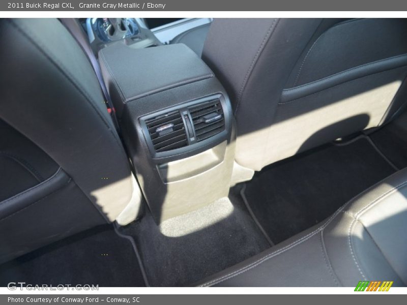 Granite Gray Metallic / Ebony 2011 Buick Regal CXL