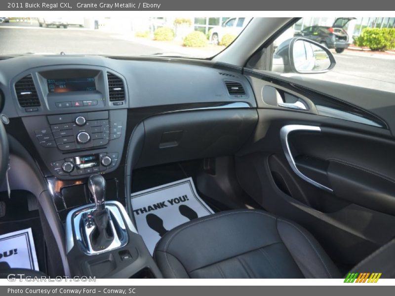 Granite Gray Metallic / Ebony 2011 Buick Regal CXL