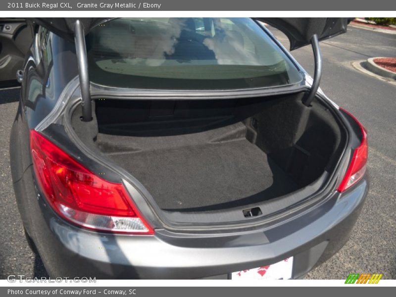 Granite Gray Metallic / Ebony 2011 Buick Regal CXL