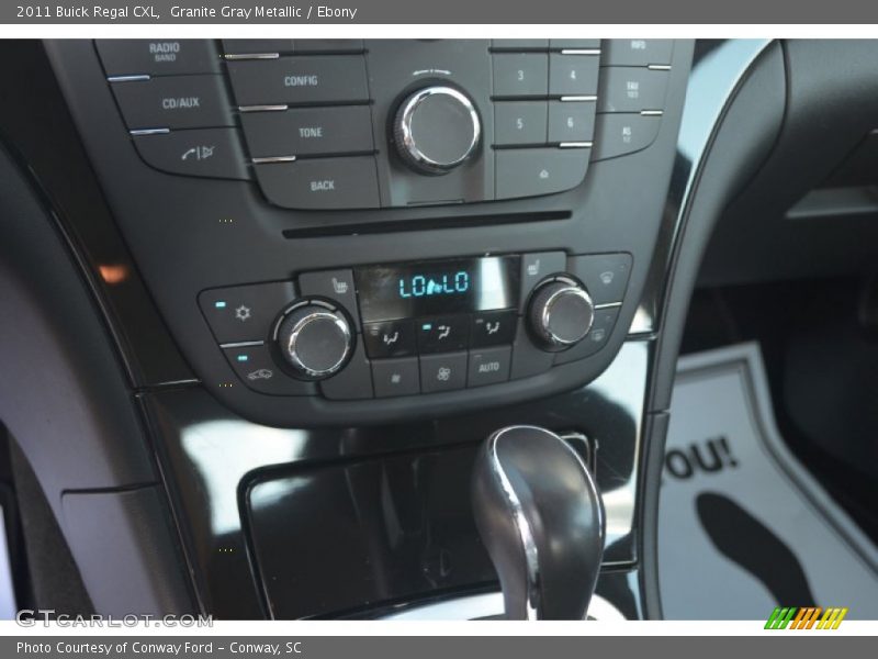 Granite Gray Metallic / Ebony 2011 Buick Regal CXL