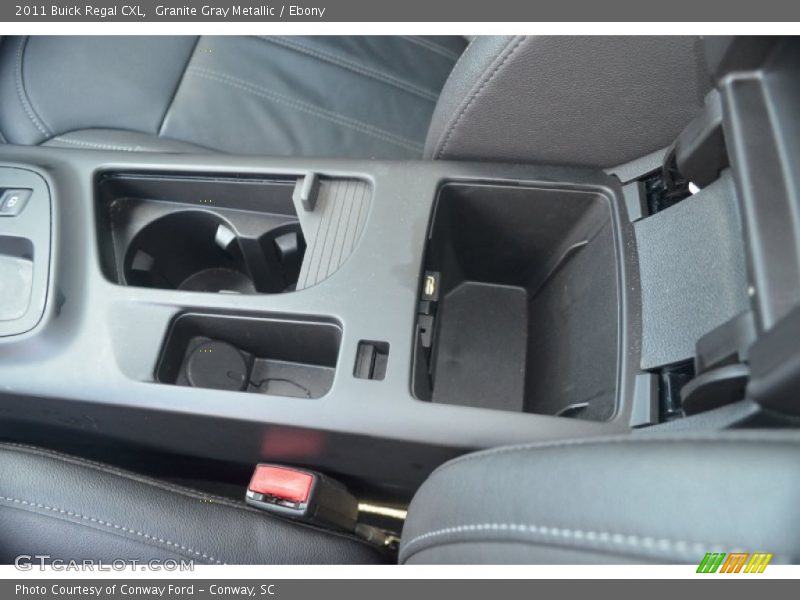Granite Gray Metallic / Ebony 2011 Buick Regal CXL