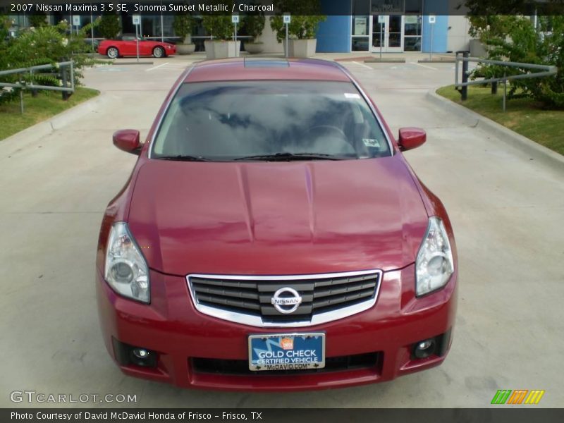 Sonoma Sunset Metallic / Charcoal 2007 Nissan Maxima 3.5 SE