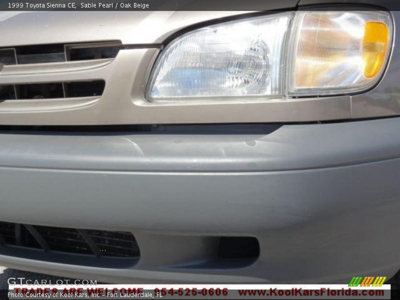 Sable Pearl / Oak Beige 1999 Toyota Sienna CE