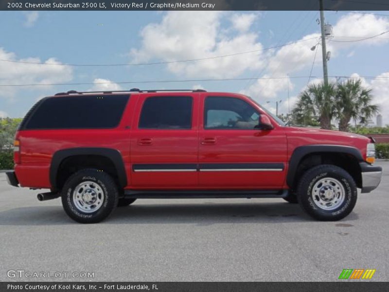  2002 Suburban 2500 LS Victory Red