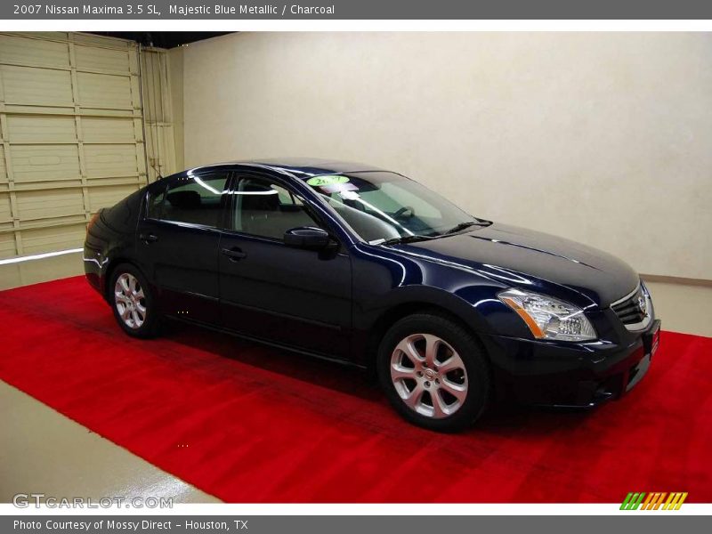 Majestic Blue Metallic / Charcoal 2007 Nissan Maxima 3.5 SL