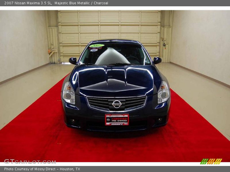 Majestic Blue Metallic / Charcoal 2007 Nissan Maxima 3.5 SL