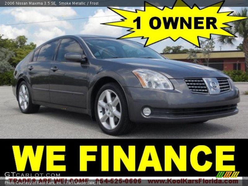 Smoke Metallic / Frost 2006 Nissan Maxima 3.5 SE