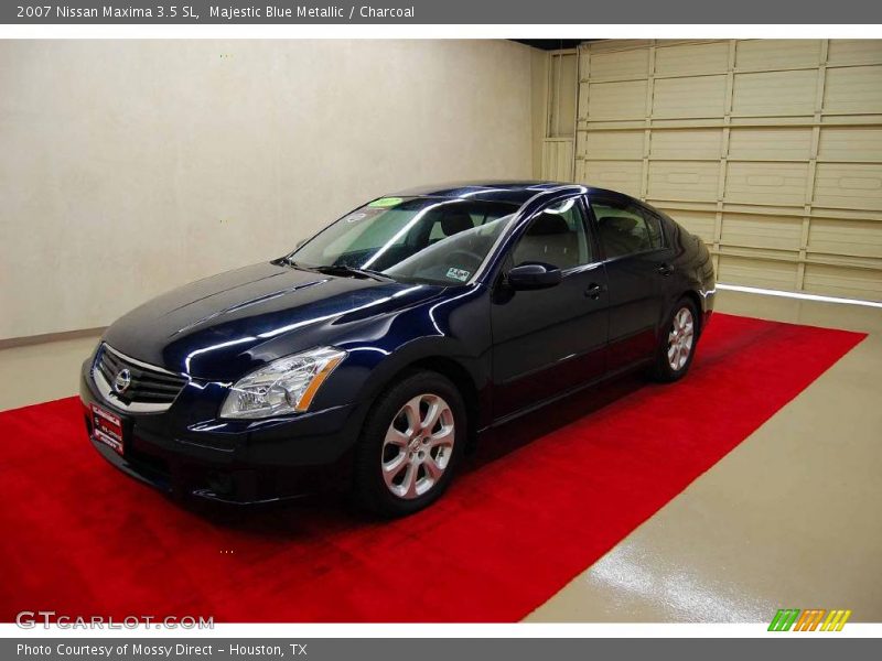 Majestic Blue Metallic / Charcoal 2007 Nissan Maxima 3.5 SL