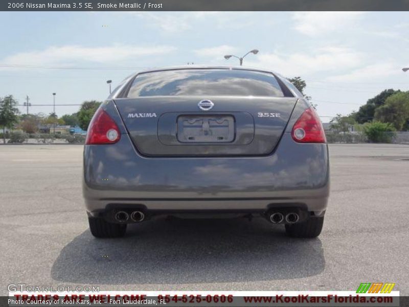 Smoke Metallic / Frost 2006 Nissan Maxima 3.5 SE