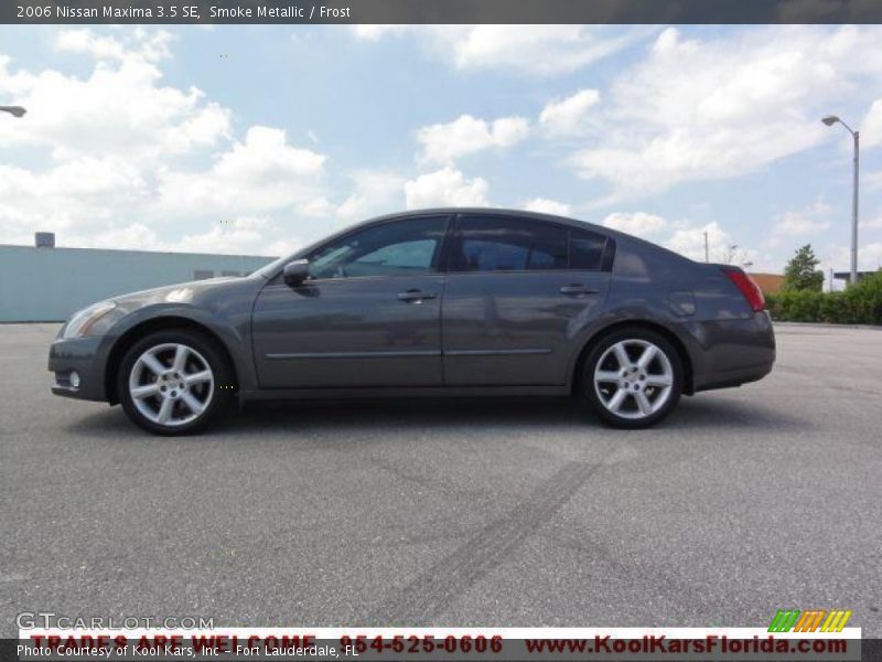 Smoke Metallic / Frost 2006 Nissan Maxima 3.5 SE