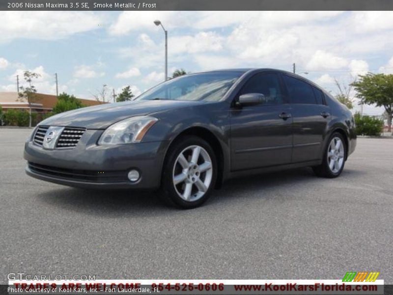 Smoke Metallic / Frost 2006 Nissan Maxima 3.5 SE