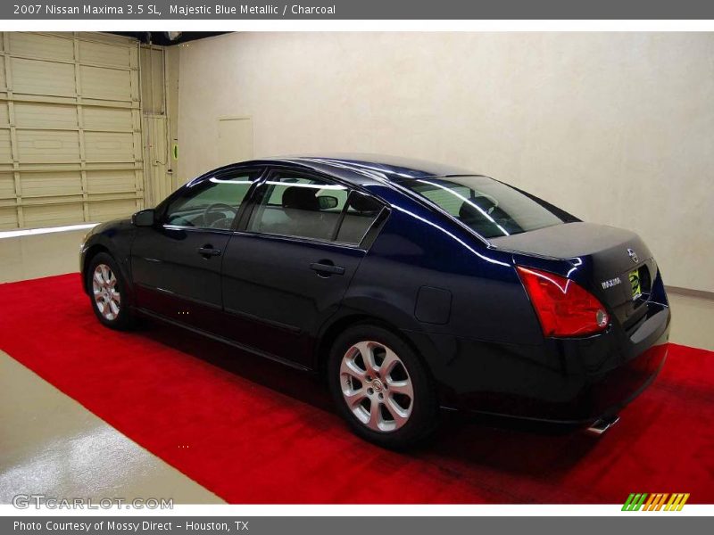 Majestic Blue Metallic / Charcoal 2007 Nissan Maxima 3.5 SL