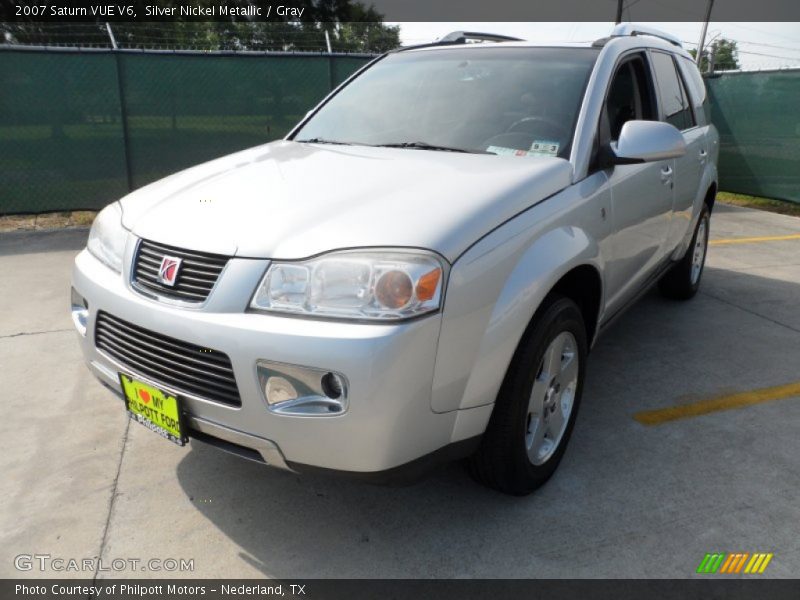 Silver Nickel Metallic / Gray 2007 Saturn VUE V6