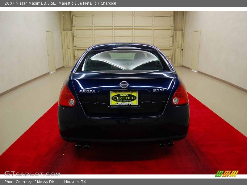 Majestic Blue Metallic / Charcoal 2007 Nissan Maxima 3.5 SL