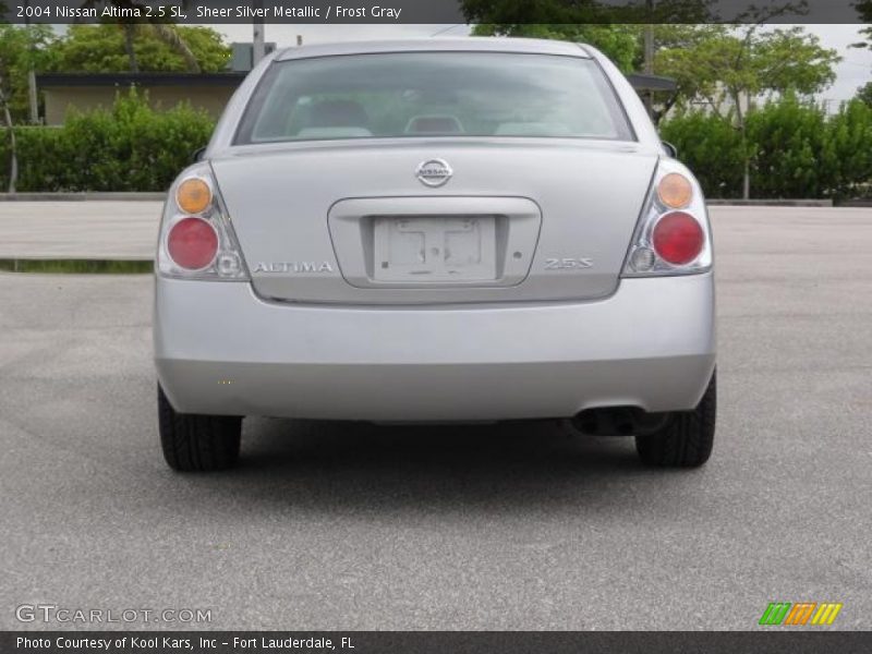 Sheer Silver Metallic / Frost Gray 2004 Nissan Altima 2.5 SL