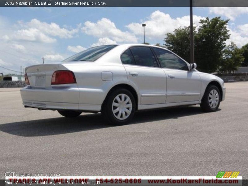 Sterling Silver Metallic / Gray 2003 Mitsubishi Galant ES