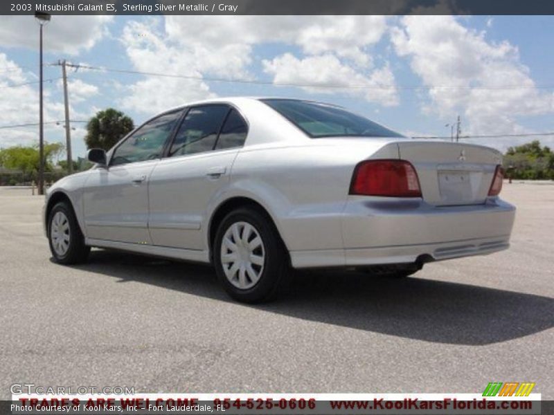 Sterling Silver Metallic / Gray 2003 Mitsubishi Galant ES