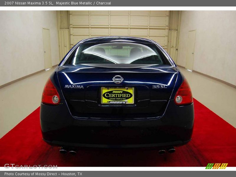 Majestic Blue Metallic / Charcoal 2007 Nissan Maxima 3.5 SL