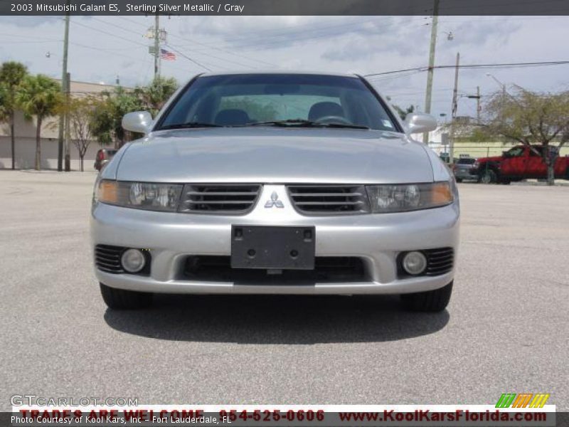 Sterling Silver Metallic / Gray 2003 Mitsubishi Galant ES