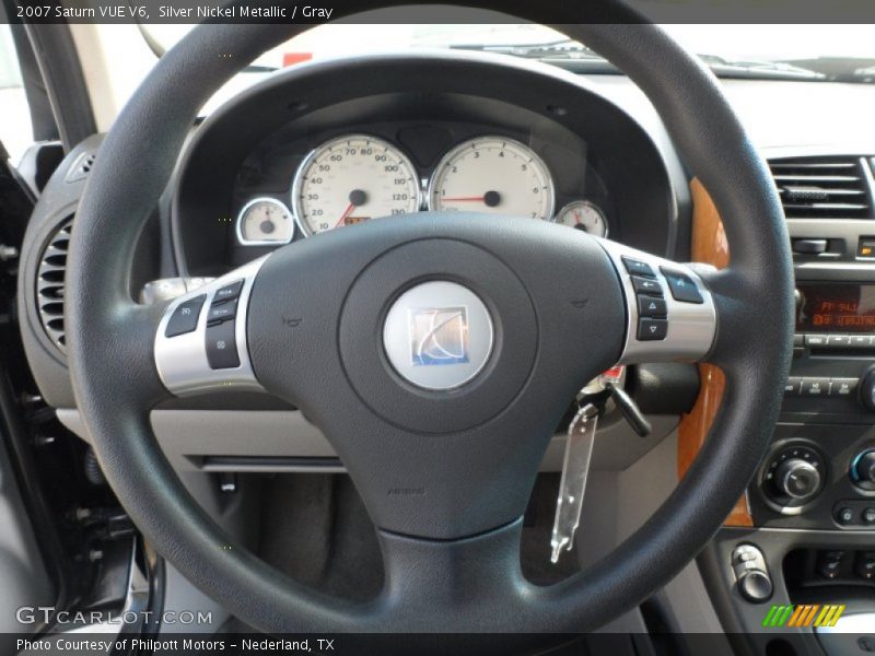 Silver Nickel Metallic / Gray 2007 Saturn VUE V6