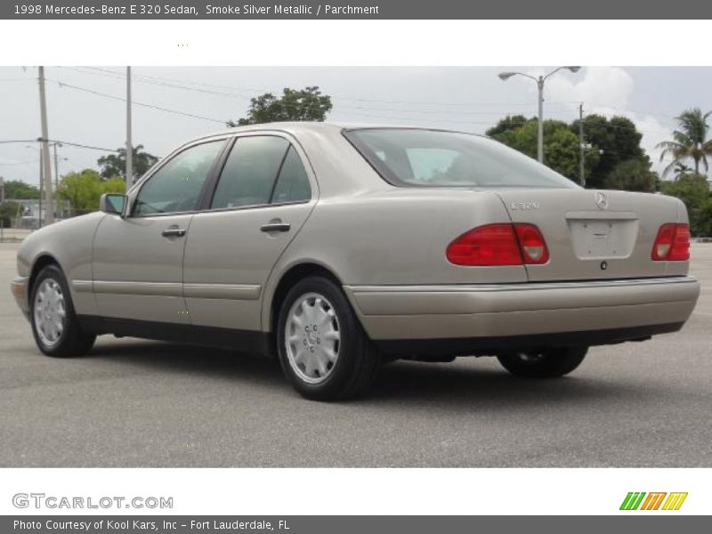 Smoke Silver Metallic / Parchment 1998 Mercedes-Benz E 320 Sedan