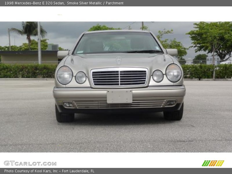 Smoke Silver Metallic / Parchment 1998 Mercedes-Benz E 320 Sedan