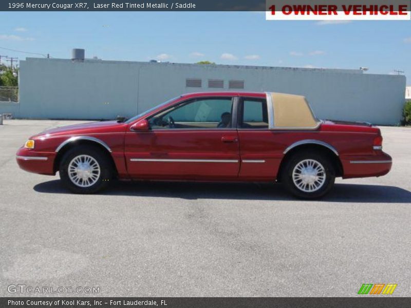  1996 Cougar XR7 Laser Red Tinted Metallic