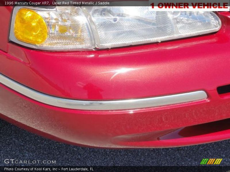 Laser Red Tinted Metallic / Saddle 1996 Mercury Cougar XR7