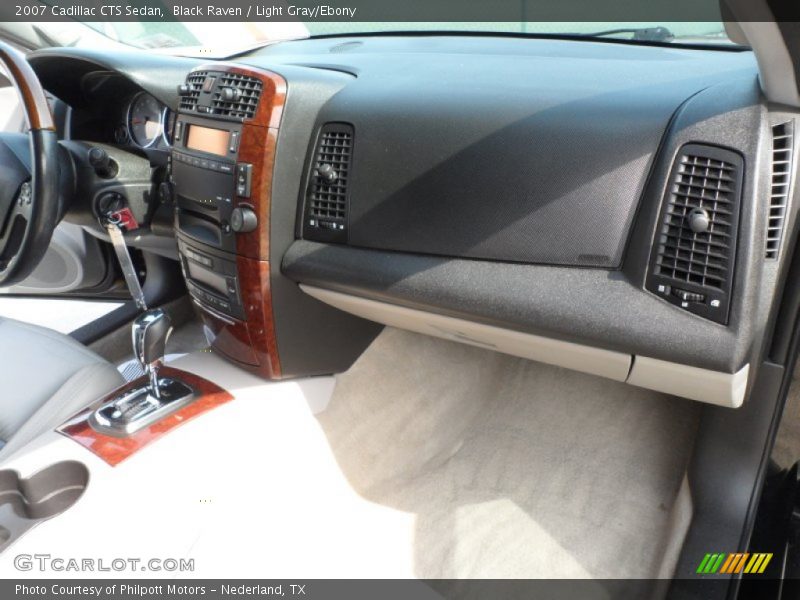 Black Raven / Light Gray/Ebony 2007 Cadillac CTS Sedan