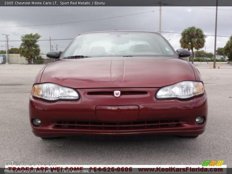 Sport Red Metallic / Ebony 2005 Chevrolet Monte Carlo LT