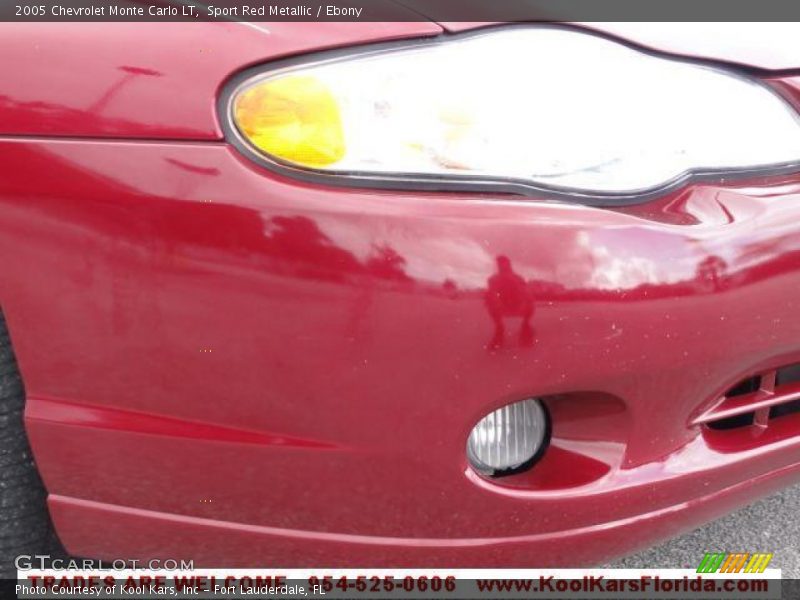 Sport Red Metallic / Ebony 2005 Chevrolet Monte Carlo LT