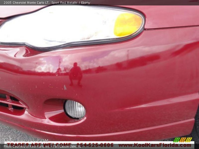 Sport Red Metallic / Ebony 2005 Chevrolet Monte Carlo LT