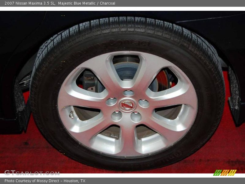 Majestic Blue Metallic / Charcoal 2007 Nissan Maxima 3.5 SL