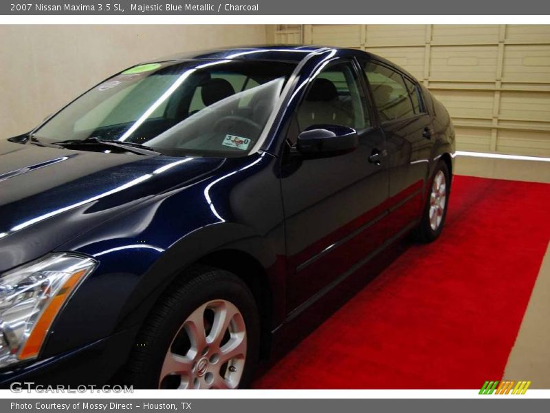 Majestic Blue Metallic / Charcoal 2007 Nissan Maxima 3.5 SL