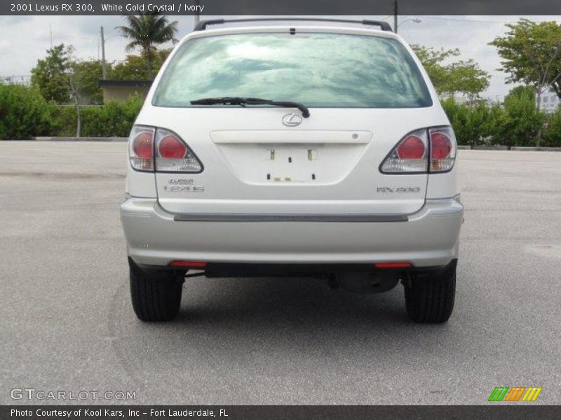 White Gold Crystal / Ivory 2001 Lexus RX 300