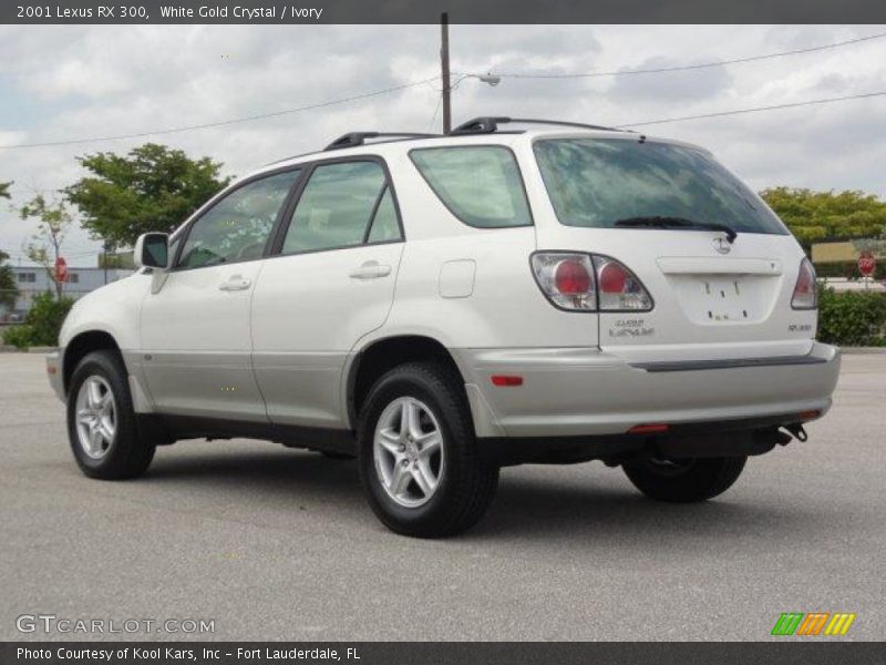 White Gold Crystal / Ivory 2001 Lexus RX 300