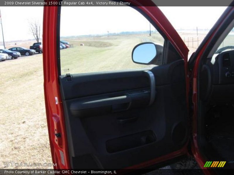 Victory Red / Ebony 2009 Chevrolet Silverado 1500 LT Regular Cab 4x4