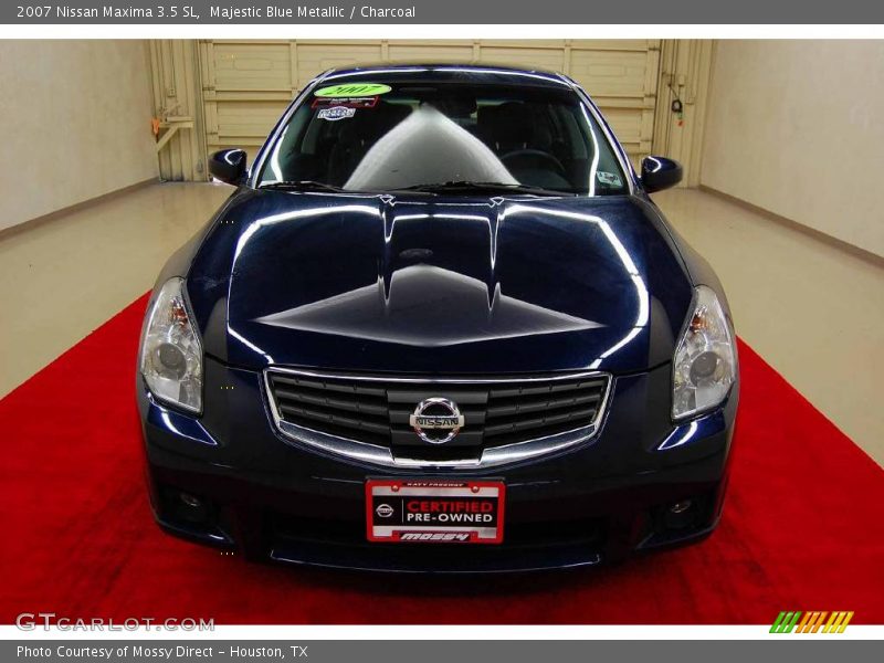 Majestic Blue Metallic / Charcoal 2007 Nissan Maxima 3.5 SL