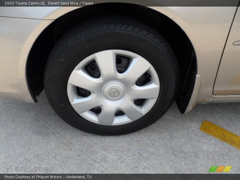 Desert Sand Mica / Taupe 2003 Toyota Camry LE