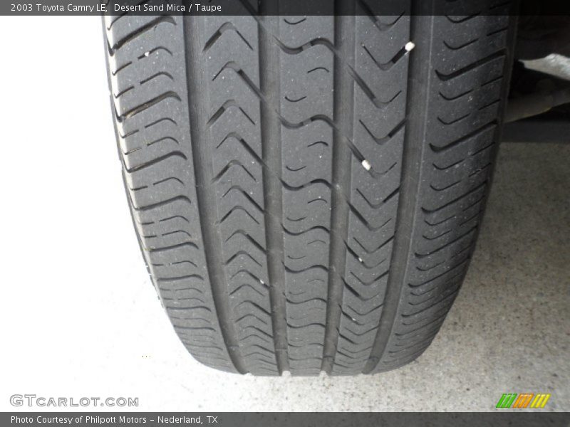 Desert Sand Mica / Taupe 2003 Toyota Camry LE