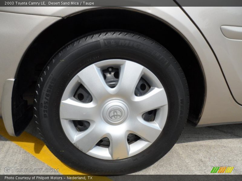 Desert Sand Mica / Taupe 2003 Toyota Camry LE