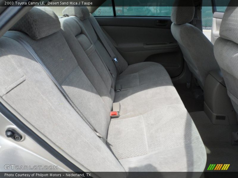 Desert Sand Mica / Taupe 2003 Toyota Camry LE