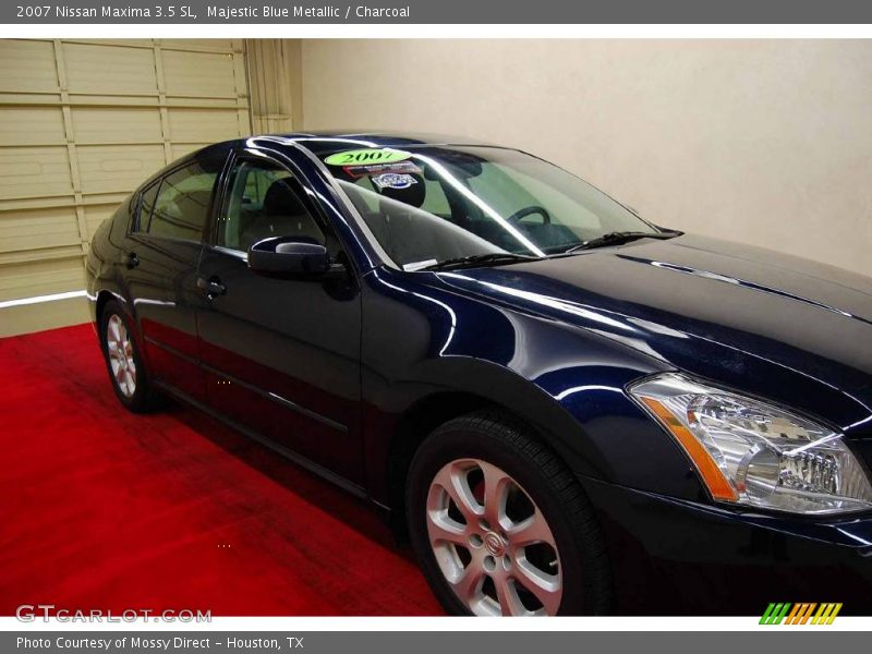 Majestic Blue Metallic / Charcoal 2007 Nissan Maxima 3.5 SL