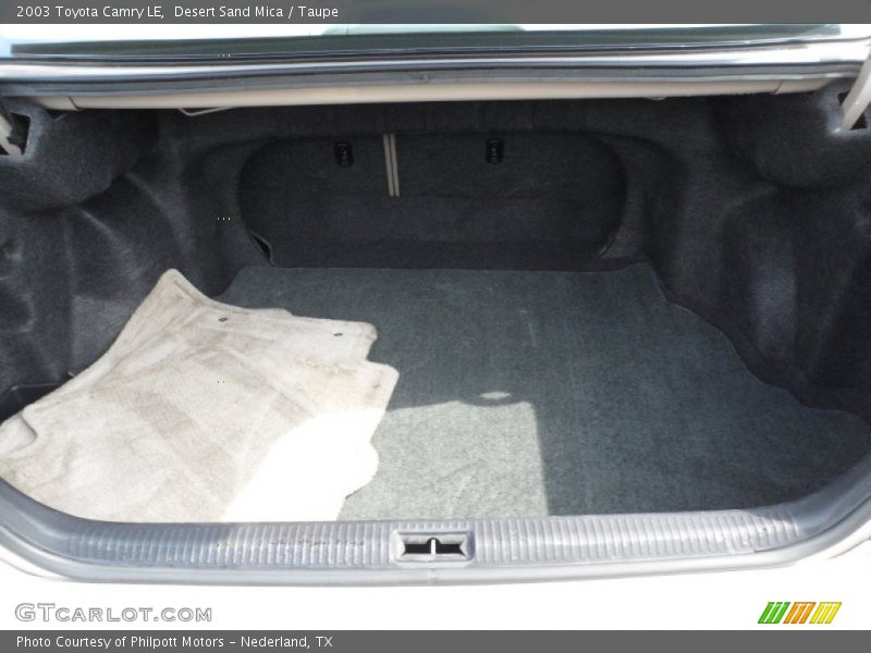Desert Sand Mica / Taupe 2003 Toyota Camry LE