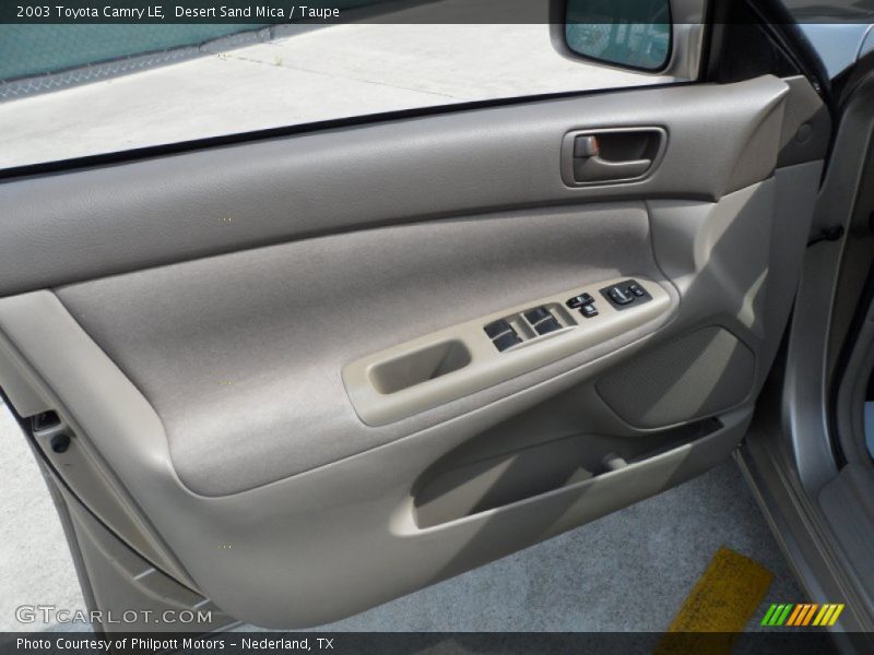 Desert Sand Mica / Taupe 2003 Toyota Camry LE
