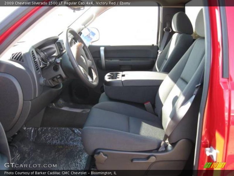 Victory Red / Ebony 2009 Chevrolet Silverado 1500 LT Regular Cab 4x4