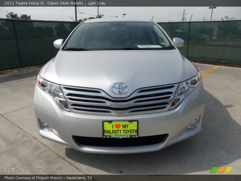 Classic Silver Metallic / Light Gray 2011 Toyota Venza I4
